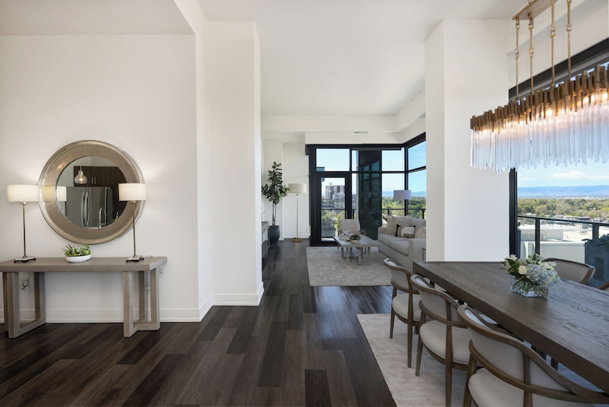 Luxury 2 Bedroom Penthouse With Mountain Views Ffom Every Room - Five Points - Denver