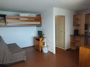 TV - Gruissan Grazel - Cozy T2 4/5 Pers, Secure parking, Near beach (Gruissan)