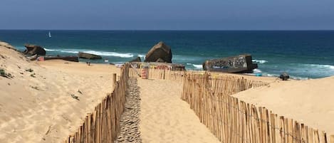 Beach nearby