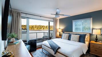 4 habitaciones, escritorio, wifi gratis y ropa de cama