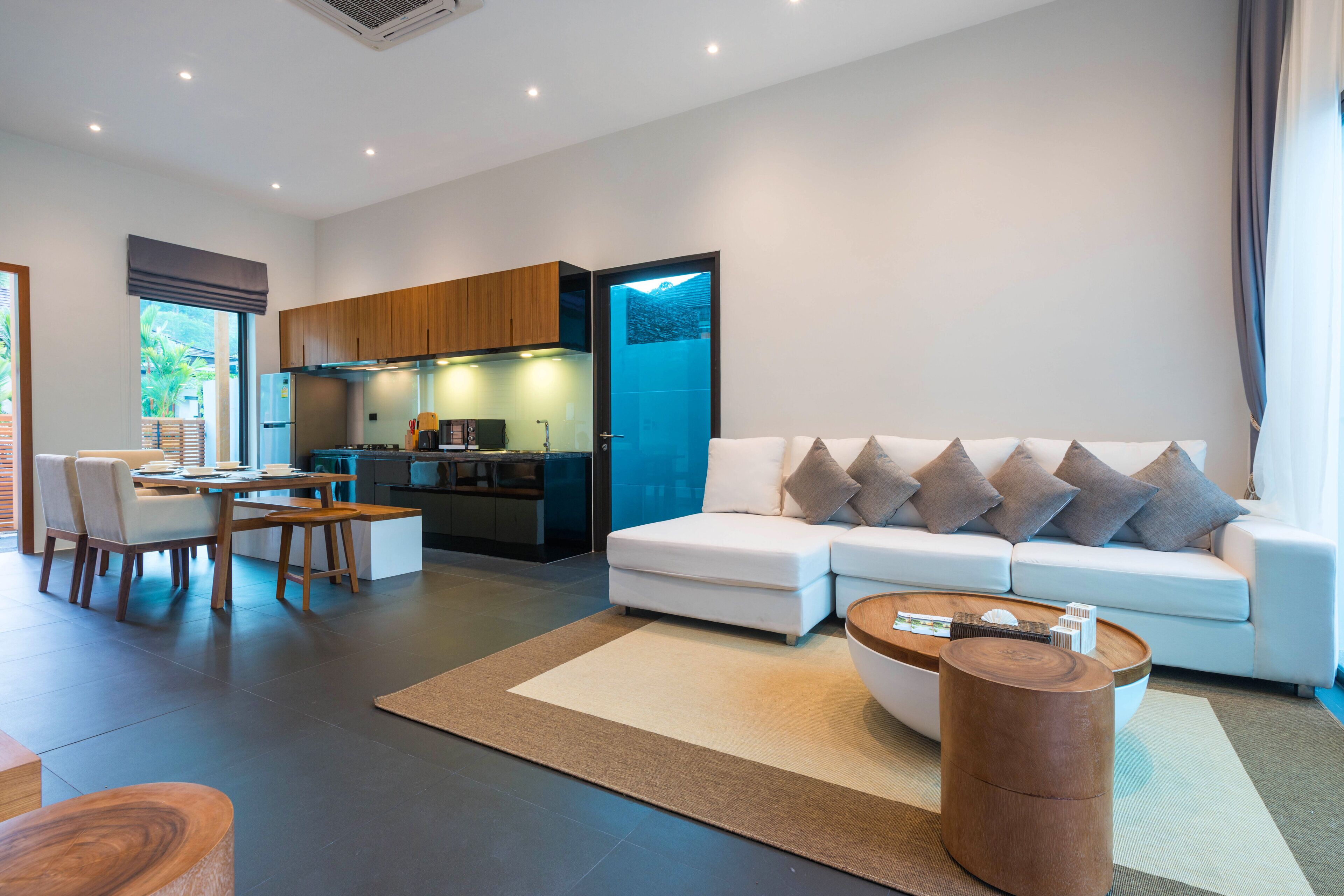 Premium Villa, Garden View | Living area | Smart TV