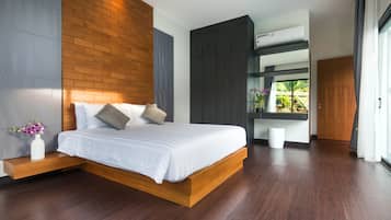 Villa Premium, vistas al jardín | 3 dormitorios, decoración individual, mobiliario individual