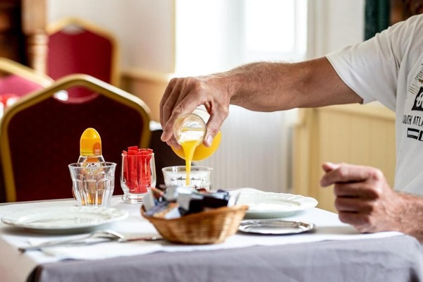 Daily continental breakfast for a fee