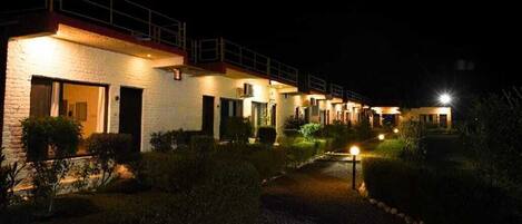 Façade de l’hébergement