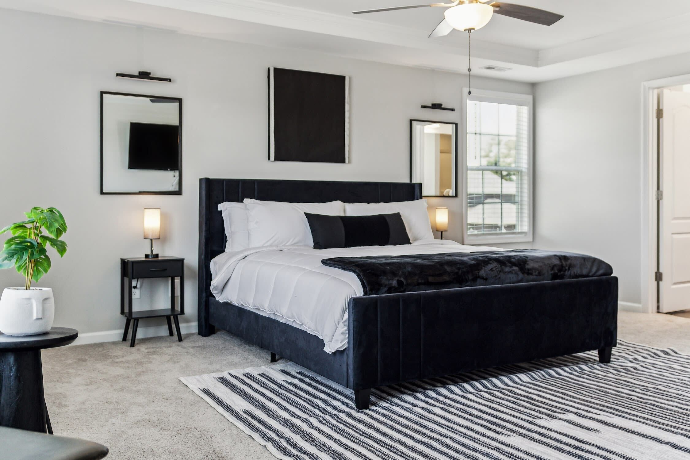 4 quartos, ferros/tábuas de passar roupa, Wi-Fi de cortesia