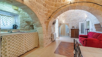 Family Villa, Multiple Bedrooms, Mountainside (Trullo del Bosco In Martina Franca) | Interior