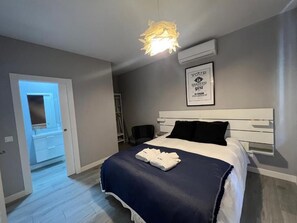 2 chambres, fer et planche Ă repasser, Wi-Fi, draps fournis