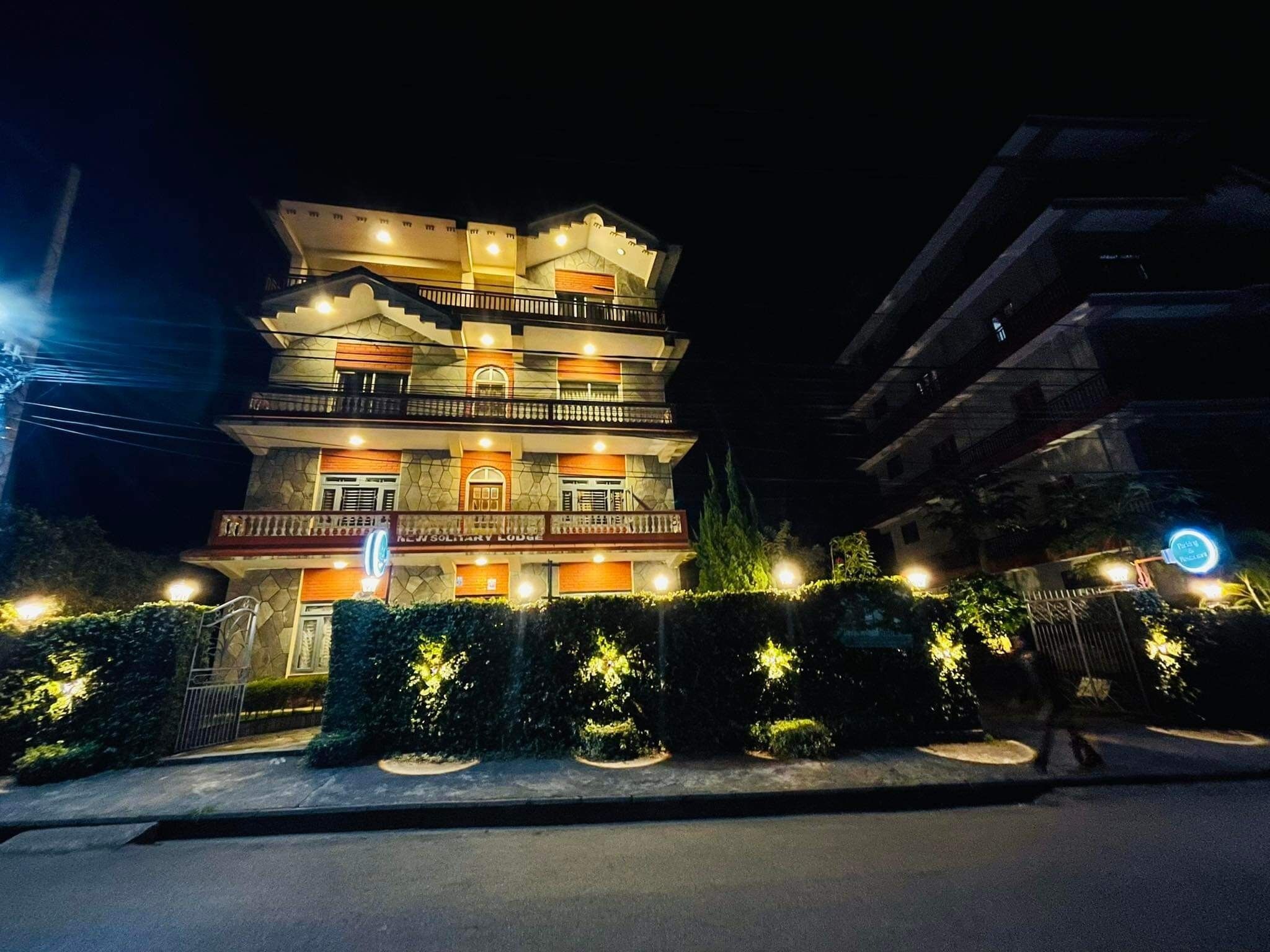 Façade de l’hébergement