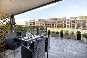 Studio, Balcony, River View | Terrace/patio