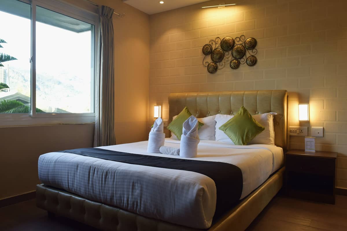 Deluxe kamer | 1 slaapkamer, een bureau, gratis wifi, beddengoed