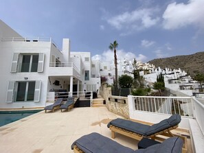 Alberca climatizada 