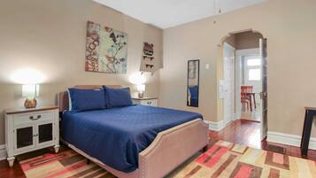 1 chambre, bureau, Wi-Fi, draps fournis