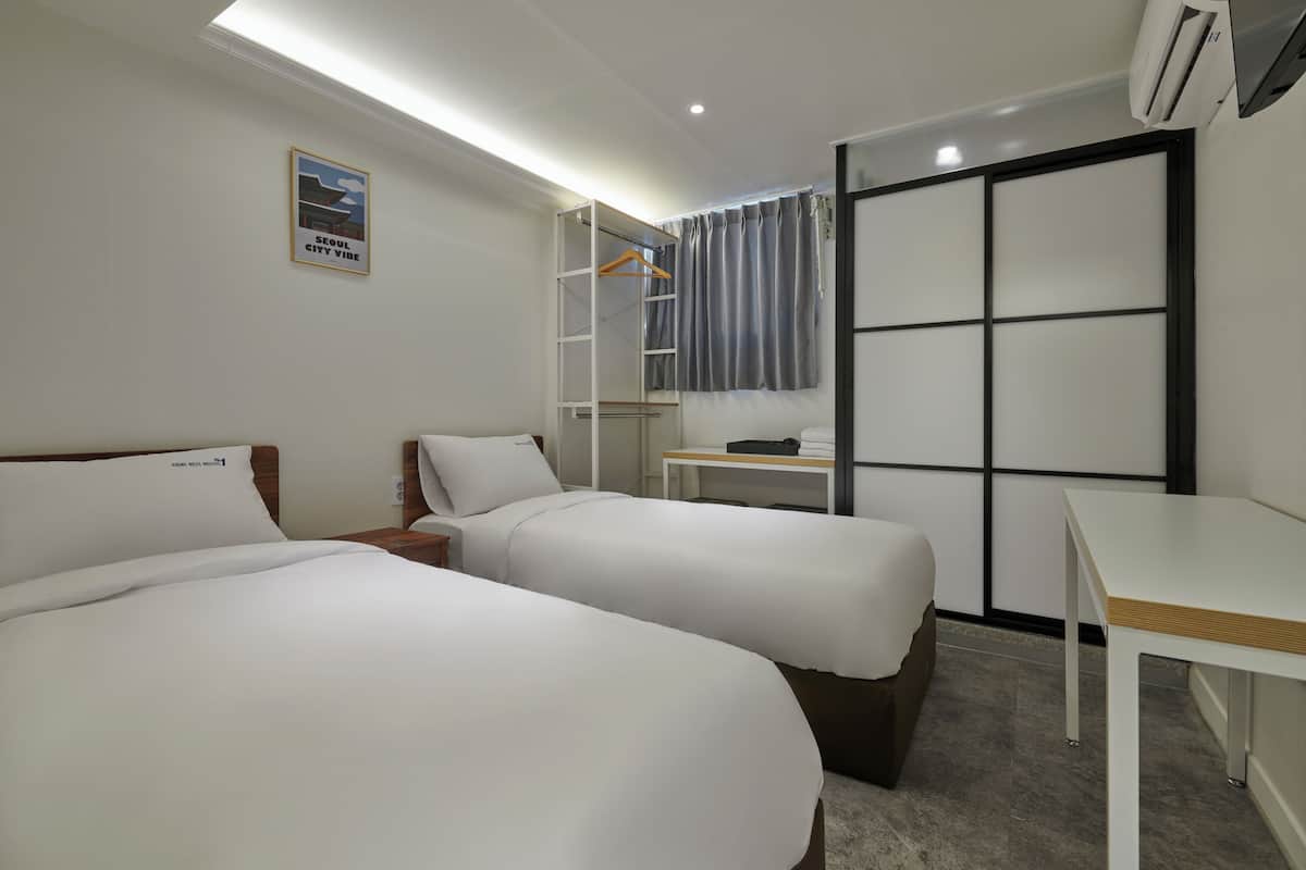 Superior kamer, 1 twee- of 2 eenpersoonsbedden | Luxe beddengoed, bedden met traagschuimmatrassen, een bureau