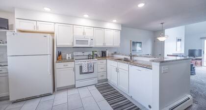 Tannery Creek! Condo with water view + pool!
