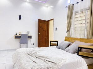 1 bedroom, iron/ironing board, free WiFi - Plage & Confort à Cotonou (Cotonou)