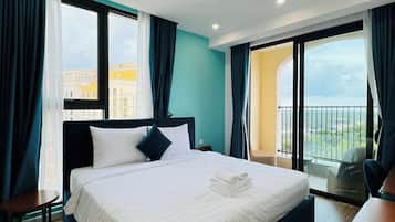 1 bedroom, Egyptian cotton sheets, premium bedding, pillow-top beds