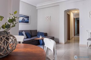 Living area - Museum Picasso Suite (Málaga)