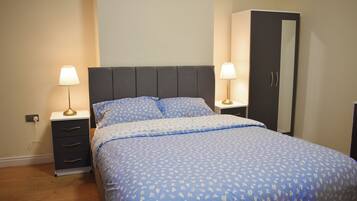 1 bedroom, iron/ironing board, free WiFi, bed sheets