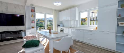 Junior Villa, Mountainside | Private kitchen