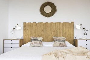 4 dormitorios, tabla de planchar con plancha, wifi y ropa de cama