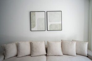 Appartement exclusif | Aire de séjour | Téléviseur