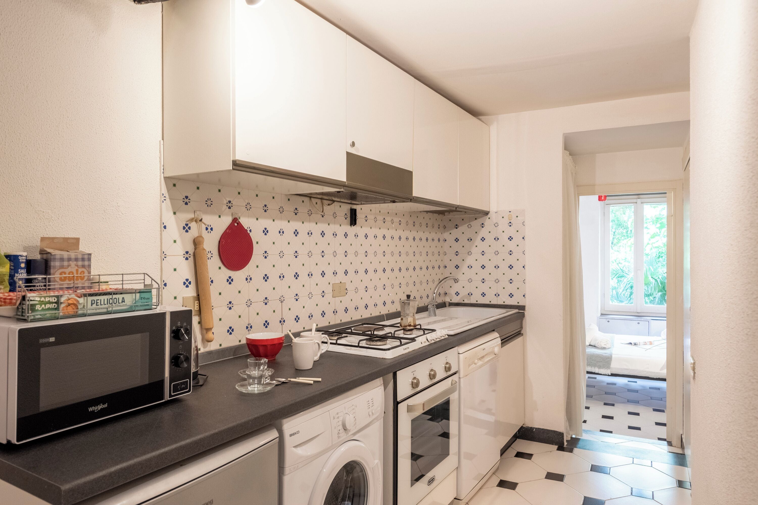 Standard-Apartment, Mehrere Schlafzimmer (Charming Flat Historic Center Camogli) | Eigene Küche