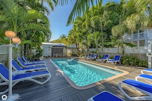 Pool - Rent at PORCHSIDE PARADISE - Steps to Duval (Key West)