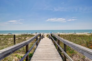 Beach nearby