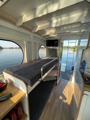 1 غرفة نوم وملاءات أسرّة