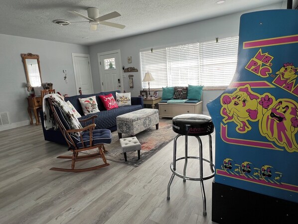 Smart TV, video games, books