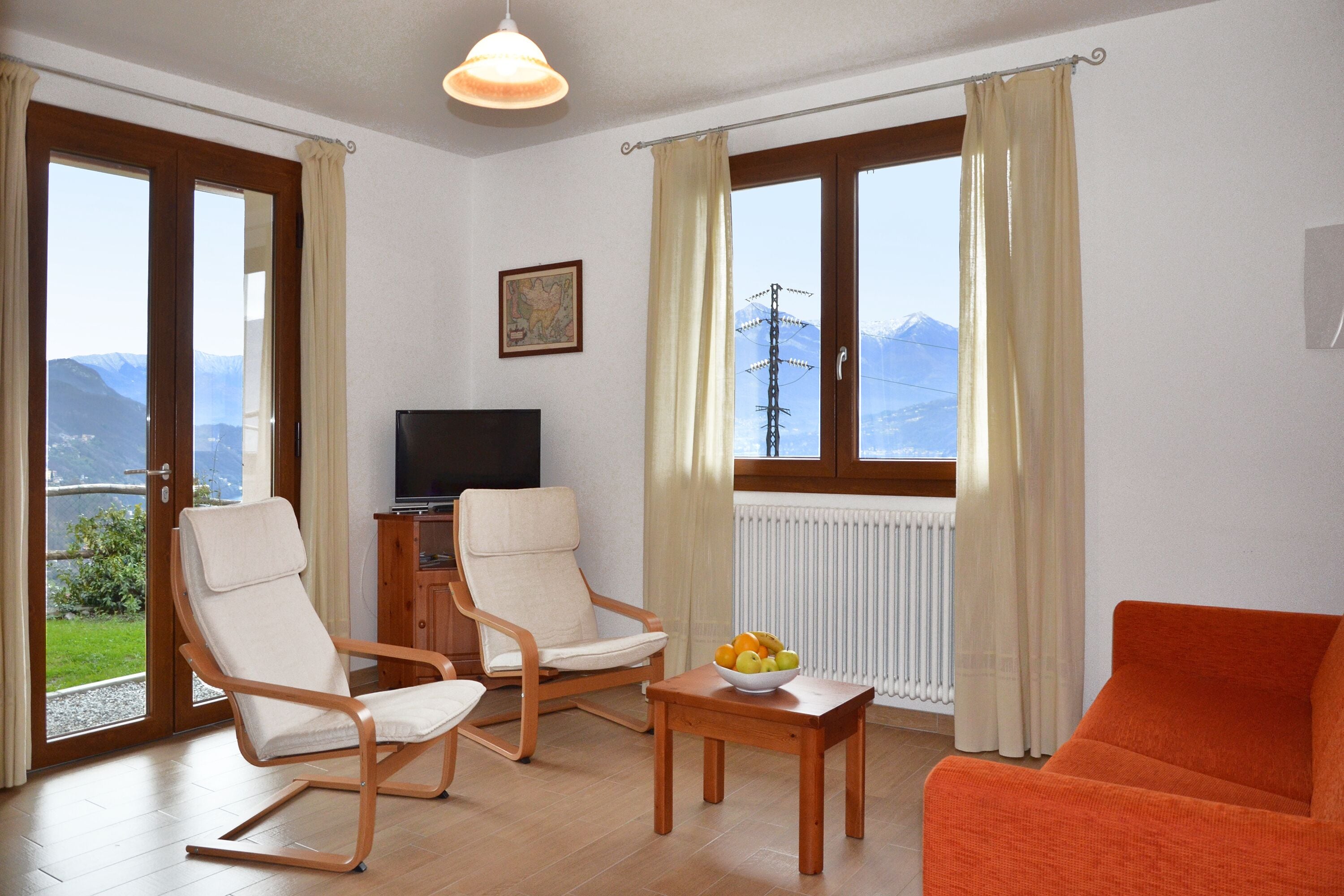 Maison Standard, plusieurs chambres, 2 salles de bains, côté montagne (Costa Del Fuoco) | Coin séjour