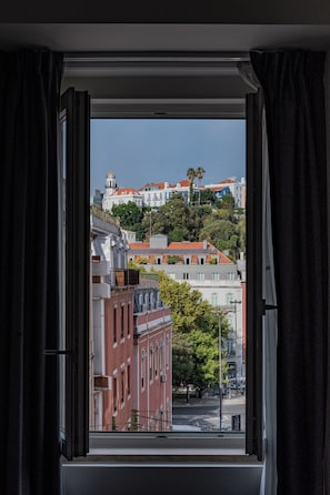 Phòng 4 dành cho gia đình, quang cảnh thành phố | Khu phòng khách