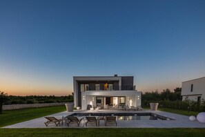 Una piscina climatizada