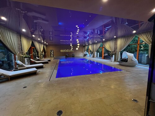Luxurious Villa Near Dracula's Castle with Indoor Pool, Theater, and More