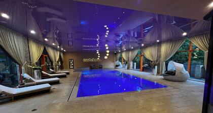 Luxurious Villa Near Dracula's Castle with Indoor Pool, Theater, and More