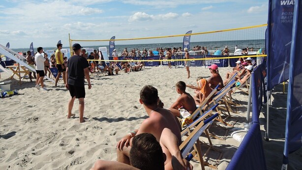 Nær stranden