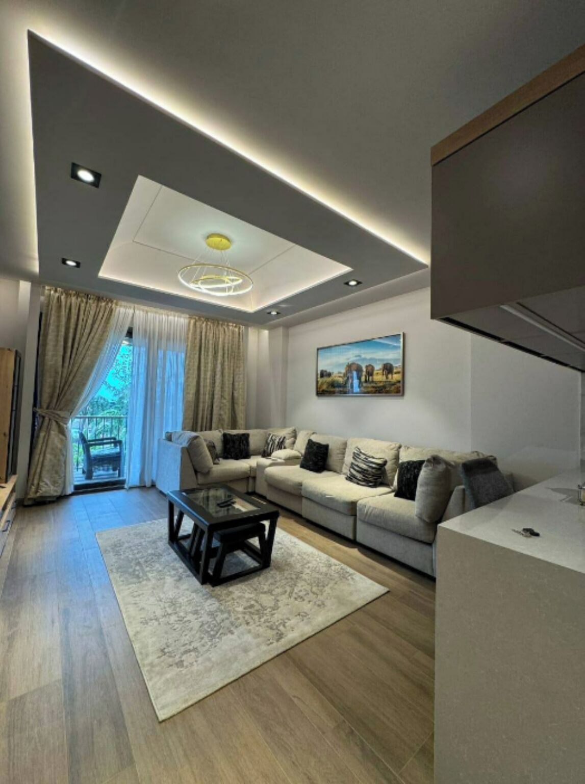 Apartamento, 1 quarto, acessível, piscina particular | Área de estar