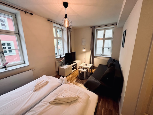 1 Schlafzimmer, kostenloses WLAN, Bettwäsche