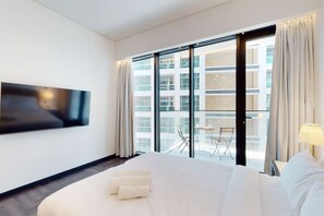 1 soveværelse, pengeskab på værelset, strygejern/strygebræt, Wi-Fi