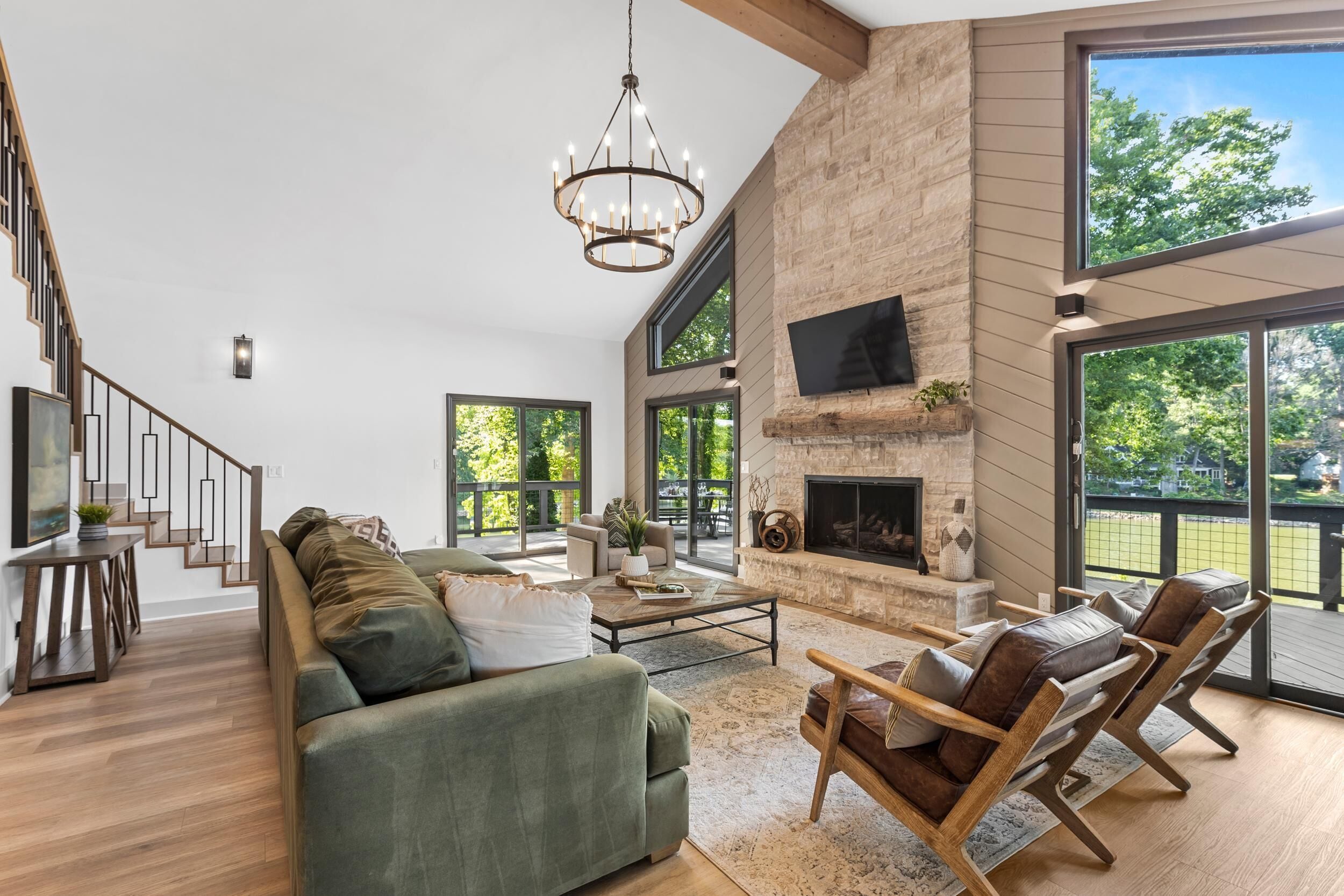 House, Multiple Beds (Niblick on Norman w/Heated Pool & Opt) | Living area