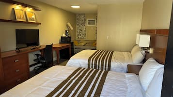 Comfort Double Room, 2 Queen Beds, Non Smoking, Balcony | Desk, iron/ironing board, free WiFi