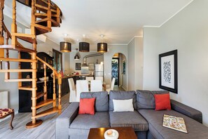 Appartement | Aire de séjour | Téléviseur de 35 cm avec télévision numérique
