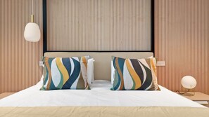 1 habitación, tabla de planchar con plancha y cuna de viaje 