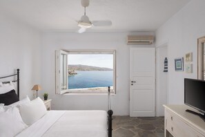 2 bedrooms, iron/ironing board, WiFi, bed sheets - Kea Blue Heaven (Koundouros)