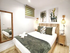 2 bedrooms, iron/ironing board, free WiFi