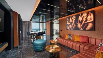 Diamond Ocean View Jacuzzi Suite | 1 dormitorio y ropa de cama de alta calidad