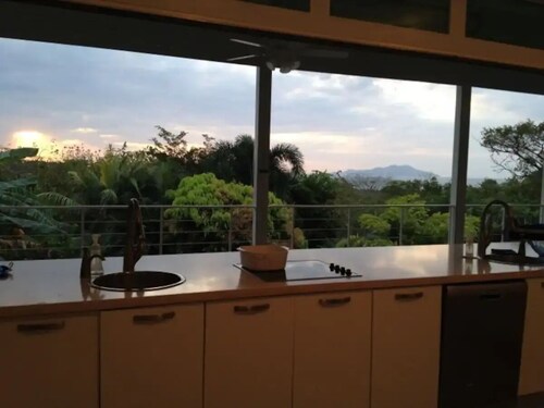 Large calm house surrounded by nature 