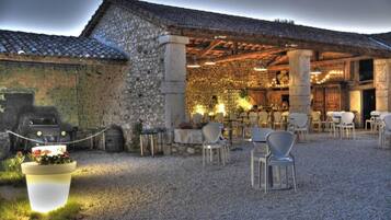 Udendørs spisemuligheder