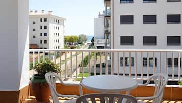 Triple with terrace | Een bureau, gratis wifi, beddengoed