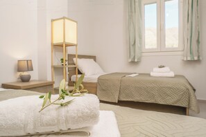 2 sovrum, värdeförvaringsskåp på rummet och strykjärn/strykbräda